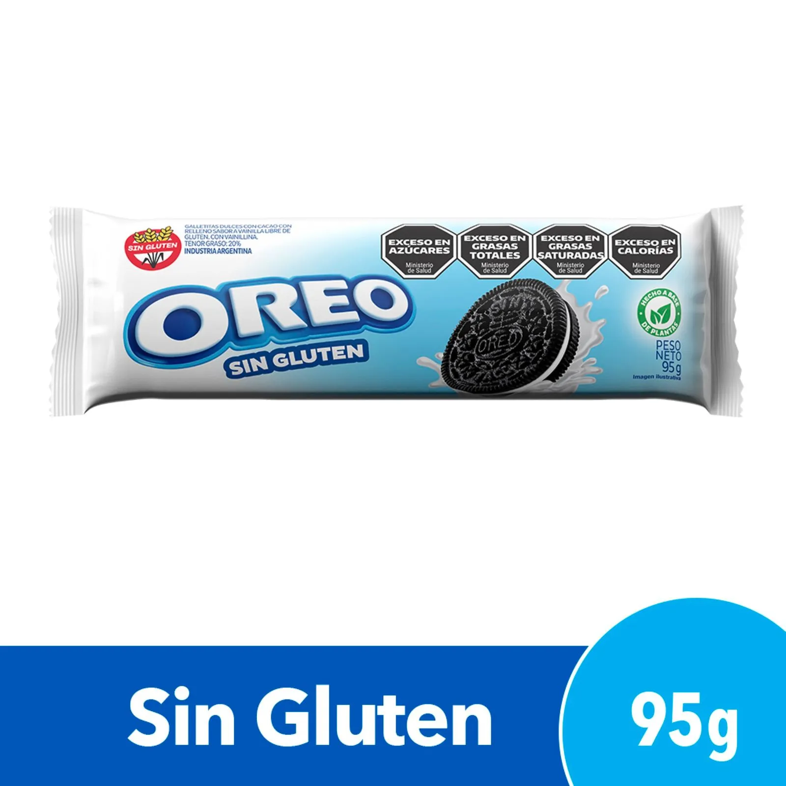 Galletitas Oreo sin gluten